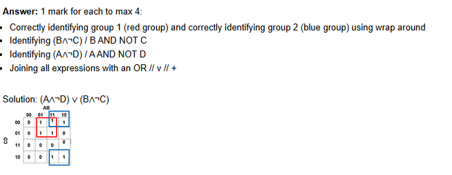 Mark Scheme