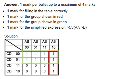 Mark Scheme